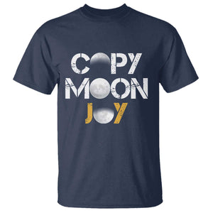 Lunar Mission Astronaut Space Lover T Shirt Copy Moon Joy Sci Fi Graphic TS12 Navy Print Your Wear