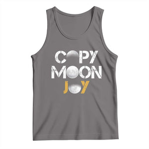 Lunar Mission Astronaut Space Lover Tank Top Copy Moon Joy Sci Fi Graphic TS12 Deep Heather Print Your Wear