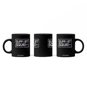 Support Squad Alzheimers Coffee Mug Purple Ribbon Hope Strength Love TS12 Print Your Wear