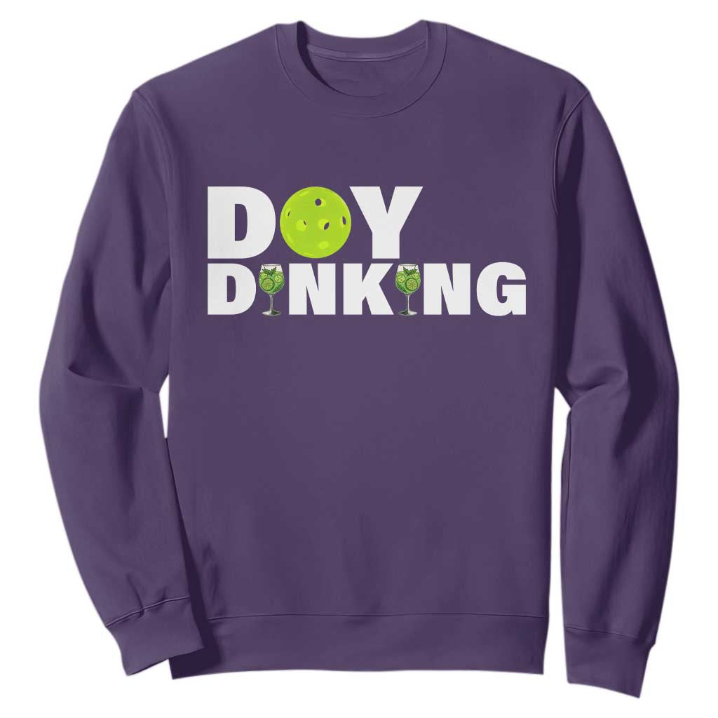 Pickleball Lover Sweatshirt Day Dinking Drinking Gift TS12 Purple Print Your Wear