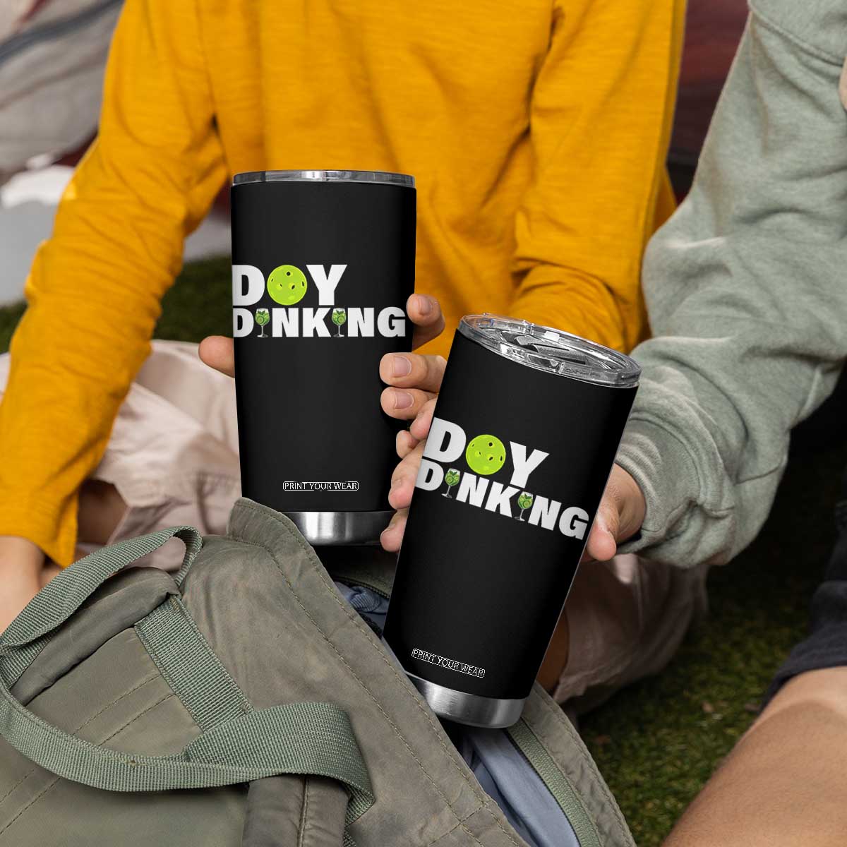 Pickleball Lover Tumbler Cup Day Dinking Drinking Gift TS12 Print Your Wear