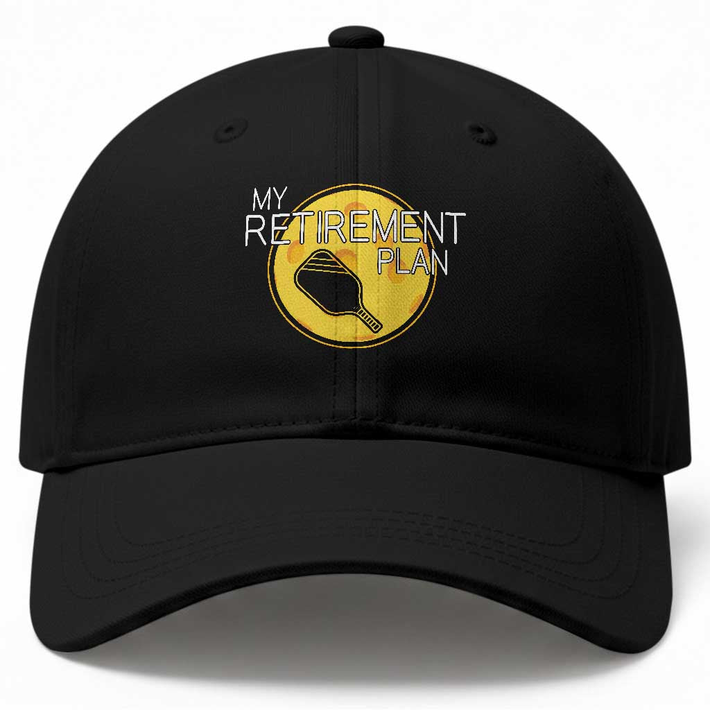 Funny Retirement Plan Baseball Cap Pickleball Gift For Lovers TS12 Print Your Wear
