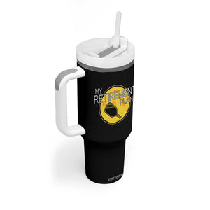 Funny Retirement Plan Tumbler With Handle Pickleball Gift For Lovers TS12 Print Your Wear