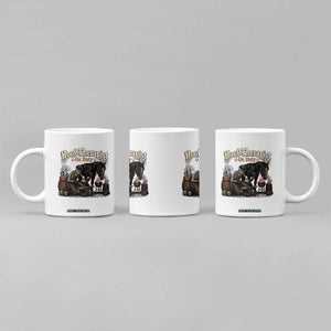 Farrier Halloween Horse Lover Gift Coffee Mug Hoof Therapist On Duty