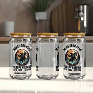 Headless Horseman Glass Can Mind Your Head Haunted Gift TS12 Print Your Wear
