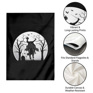 Headless Horseman Garden Flag Gothic Horror Halloween Gift TS12 Print Your Wear