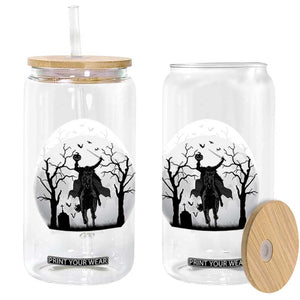 Headless Horseman Glass Can Gothic Horror Halloween Gift TS12 Print Your Wear
