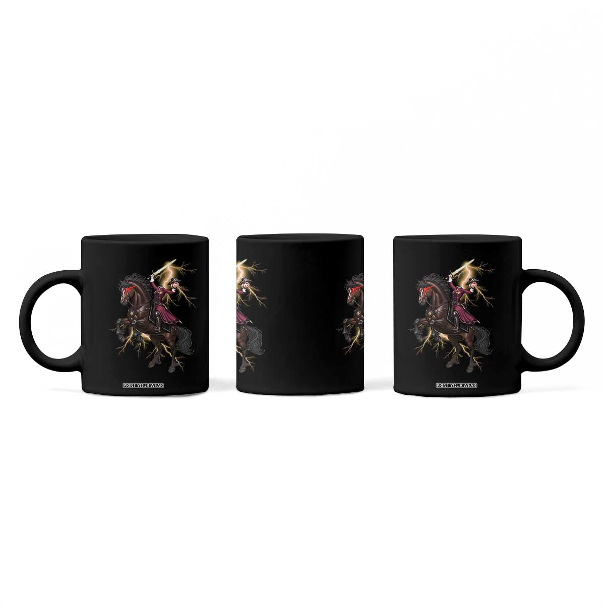Dullahan Headless Horsewoman Coffee Mug Gothic Monster Girl Gift TS12 Print Your Wear
