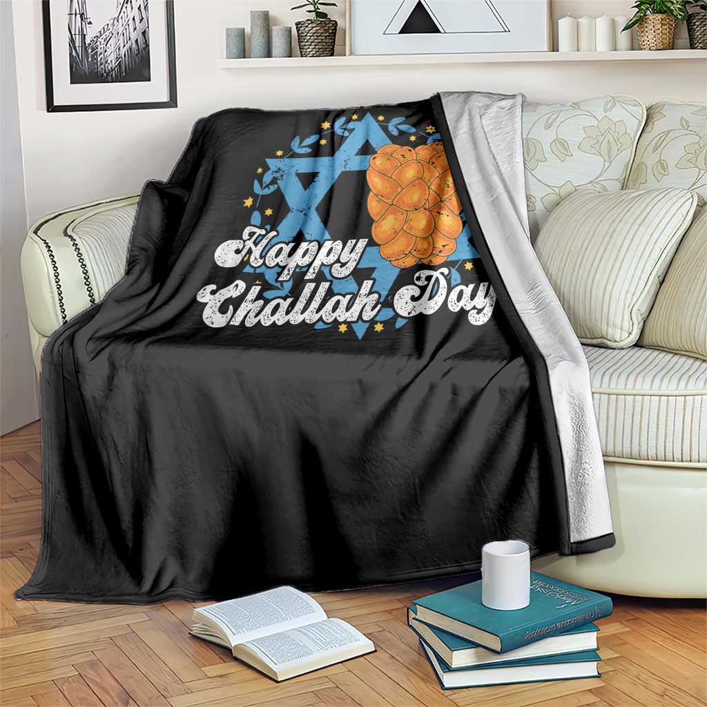 Hanukkah Challah Throw Blanket Happy Challah Days Star Of David Gift TS12 Print Your Wear