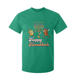 Funny Hanukkah T Shirt For Kid Dab Dreidel Menorah Challah Gift TS12 Irish Green Print Your Wear