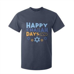 Happy Challah Days T Shirt For Kid Hanukkah Holiday Gift TS12 Navy Print Your Wear