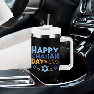 Happy Challah Days Tumbler With Handle Hanukkah Holiday Gift TS12 Print Your Wear