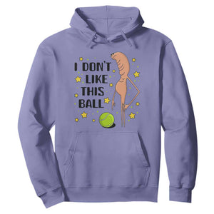 Funny Marcus The Worm Tennis Lover Hoodie I Do Not Like This Ball TS12 Violet Print Your Wear