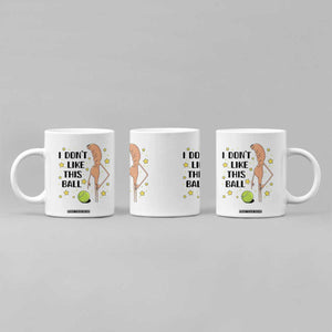 Funny Marcus The Worm Tennis Lover Coffee Mug I Do Not Like This Ball TS12 Print Your Wear