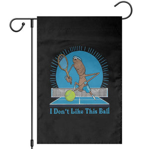 I Do Not Like This Ball Garden Flag Funny Marcus The Worm Tennis Meme TS12 Black Print Your Wear