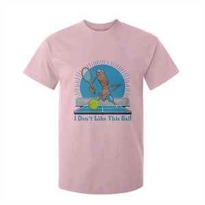 I Do Not Like This Ball T Shirt For Kid Funny Marcus The Worm Tennis Meme TS12 Light Pink Print Your Wear