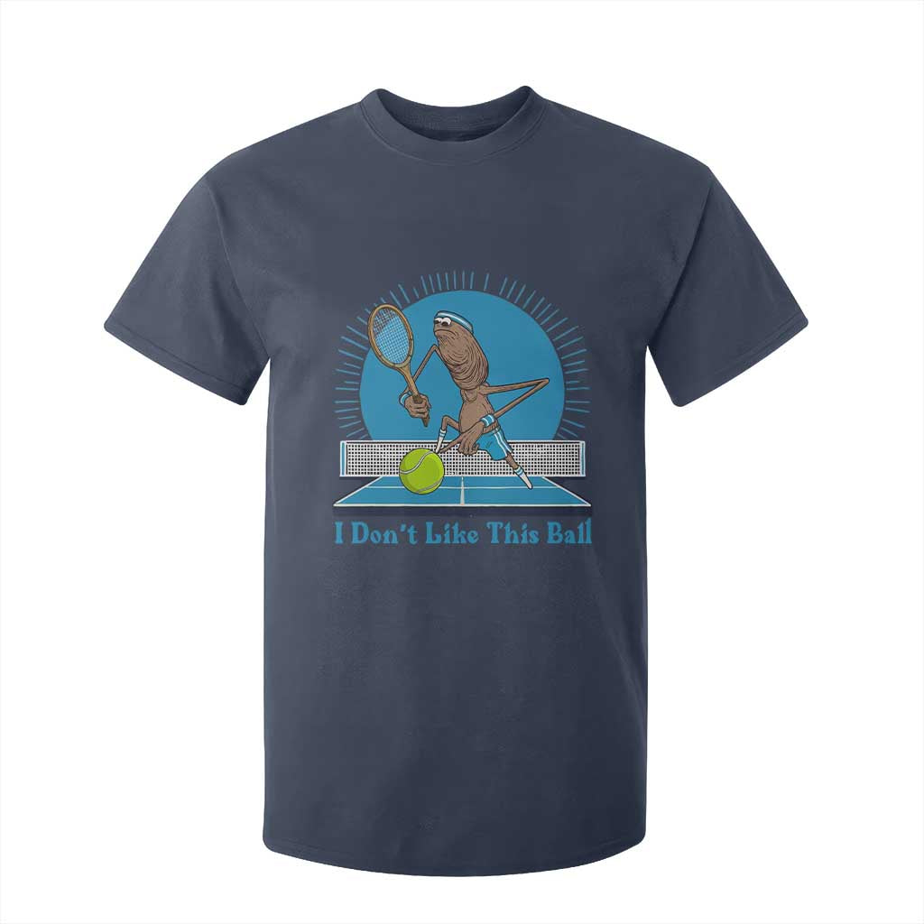 I Do Not Like This Ball T Shirt For Kid Funny Marcus The Worm Tennis Meme TS12 Navy Print Your Wear