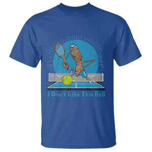 I Do Not Like This Ball T Shirt Funny Marcus The Worm Tennis Meme TS12 Royal Blue Print Your Wear