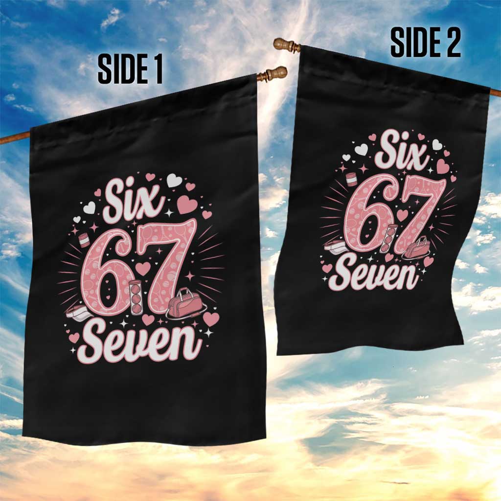 Funny Six Seven Tennis Meme Garden Flag Gen Z Valentine TS12 Print Your Wear