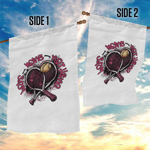 Love Means Nothing Garden Flag Tennis Lovers TS12 Print Your Wear