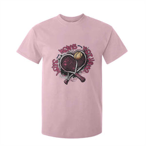 Love Means Nothing T Shirt For Kid Tennis Lovers TS12 Light Pink Print Your Wear