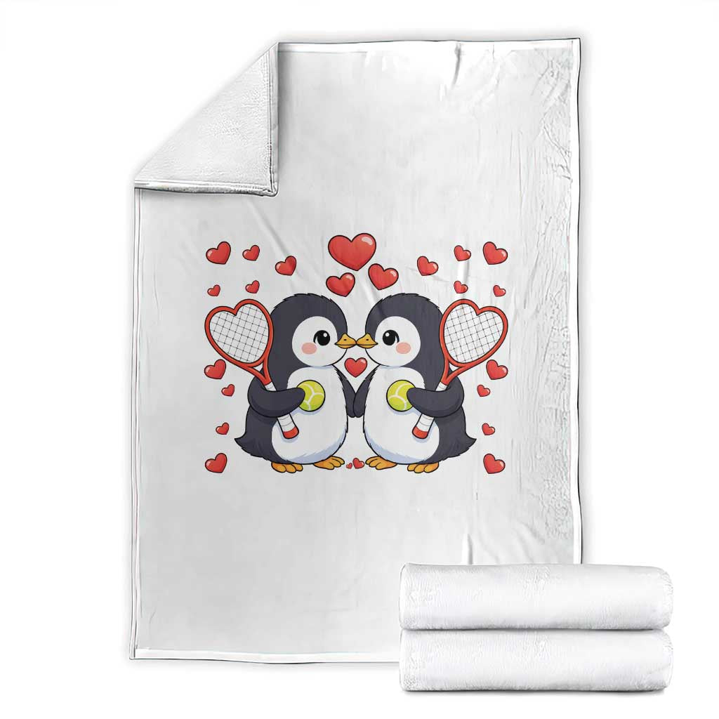 Cute XOXO Tennis Player Throw Blanket Valentines Day Gift TS12 White Print Your Wear