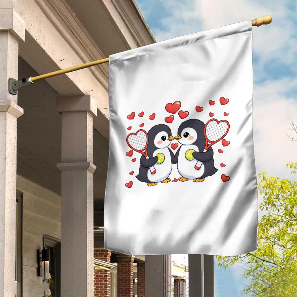 Cute XOXO Tennis Player Garden Flag Valentines Day Gift TS12 Print Your Wear