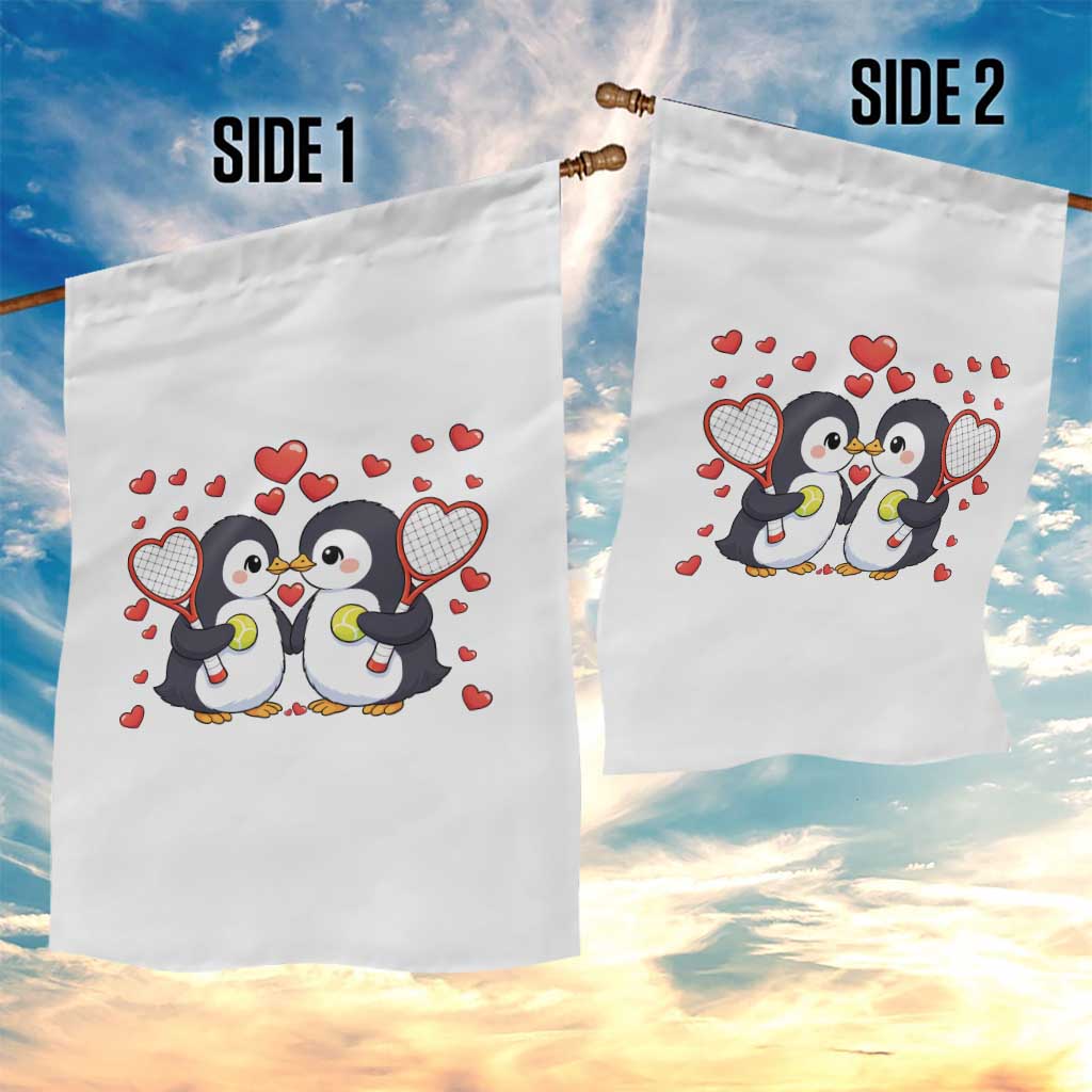 Cute XOXO Tennis Player Garden Flag Valentines Day Gift TS12 Print Your Wear