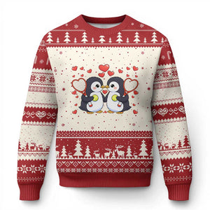 Cute XOXO Tennis Player Ugly Christmas Sweater Valentines Day Gift TS12 Beige Red Print Your Wear