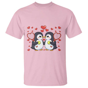 Cute XOXO Tennis Player T Shirt Valentines Day Gift TS12 Light Pink Print Your Wear