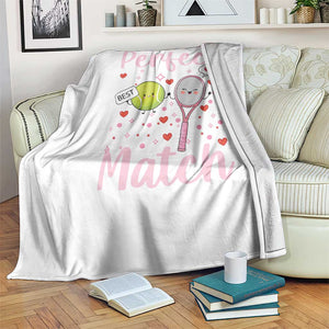You Are My Perfect Match Throw Blanket TS12 Print Your Wear