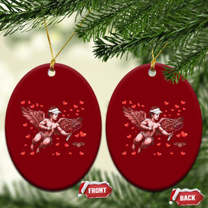 Cute Cupid Tennis Angel Ceramic Ornament Valentines Day Gift TS12 Print Your Wear