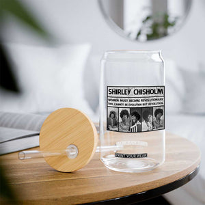 Shirley Chisholm Quote Glass Can Women Must Become Revolutionary TS12 Print Your Wear
