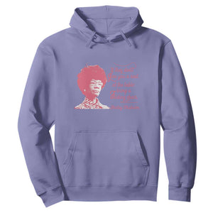 Shirley Chisholm Hoodie Bring A Folding Chair Quote TS12 Violet Print Your Wear