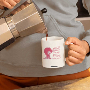 Shirley Chisholm Coffee Mug Bring A Folding Chair Quote TS12 Print Your Wear