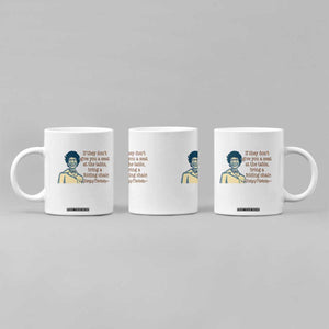 Shirley Chisholm Seat At The Table Quote Coffee Mug Female Empowerment History Gift TS12 Print Your Wear