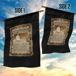 Vintage Newspaper Shirley Chisholm Garden Flag Black History Month Gift TS12 Print Your Wear