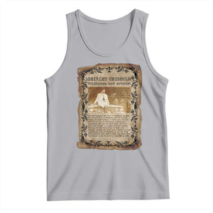 Vintage Newspaper Shirley Chisholm Tank Top Black History Month Gift TS12 Athletic Heather Print Your Wear