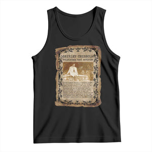 Vintage Newspaper Shirley Chisholm Tank Top Black History Month Gift TS12 Black Print Your Wear