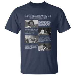 Shirley Chisholm T Shirt Black Woman Leadership Icon TS12 Navy Print Your Wear