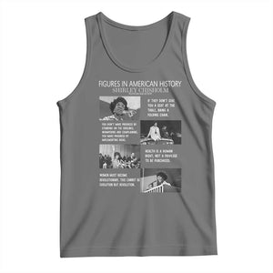 Shirley Chisholm Legacy Tank Top Civil Rights Woman Leader TS12 Black Heather Print Your Wear