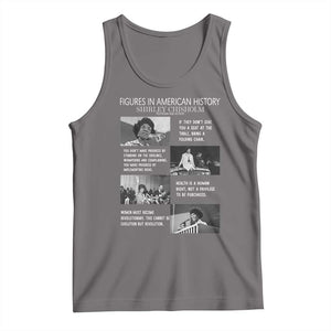 Shirley Chisholm Legacy Tank Top Civil Rights Woman Leader TS12 Deep Heather Print Your Wear