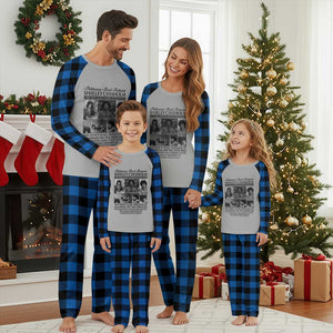 Shirley Chisholm Plaid Pajama Set You Make Progress By Implementing Ideas Quote TS12 Blue Plaid Print Your Wear