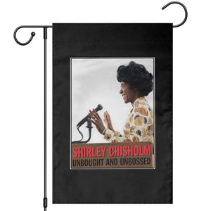 Shirley Chisholm Feminist Empowerment Garden Flag Unbought And Unbossed TS12 Black Print Your Wear