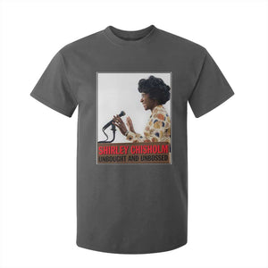 Shirley Chisholm Feminist Empowerment T Shirt For Kid Unbought And Unbossed TS12 Dark Heather Print Your Wear