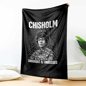 Shirley Chisholm Unbought And Unbossed Feminist Throw Blanket TS12 Print Your Wear
