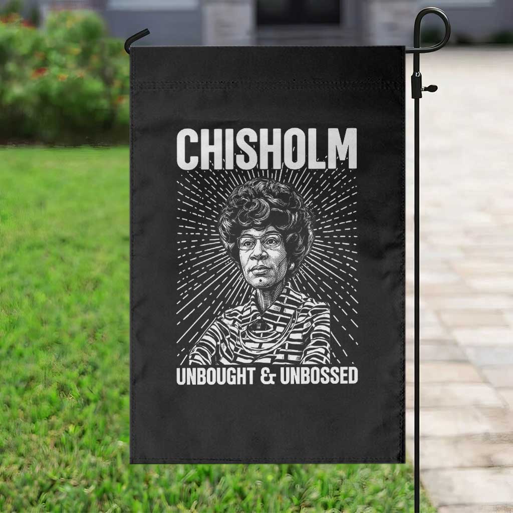 Shirley Chisholm Unbought And Unbossed Feminist Garden Flag TS12 Print Your Wear