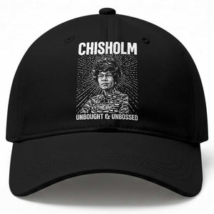 Shirley Chisholm Unbought And Unbossed Feminist Baseball Cap TS12 Print Your Wear