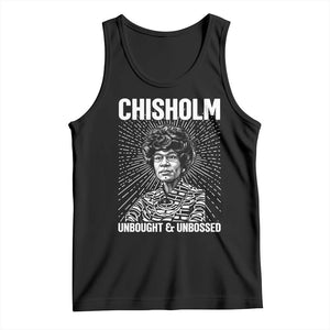 Shirley Chisholm Unbought And Unbossed Feminist Tank Top TS12 Black Print Your Wear