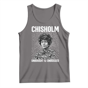 Shirley Chisholm Unbought And Unbossed Feminist Tank Top TS12 Deep Heather Print Your Wear